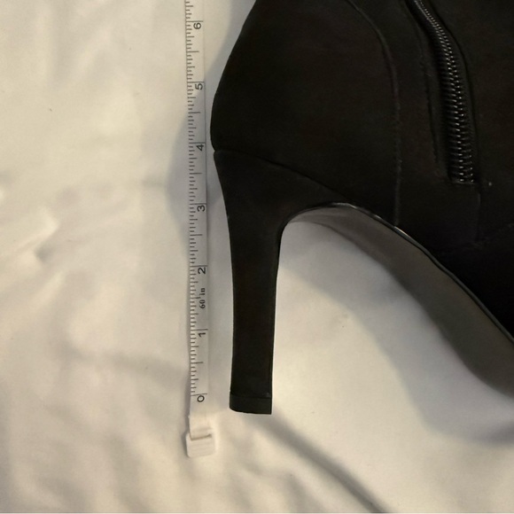 NWOT Colin Stuart Victoria's Secret Suede High Heeled Boots - Picture 4 of 6